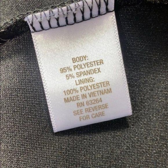 RELISTED Classic Black Cocktail Dress - Picture 7 of 7